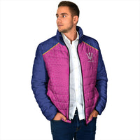Caribbean Cricket Custom Barbados Padded Jacket Pride of Barbados Pink Trident Edition