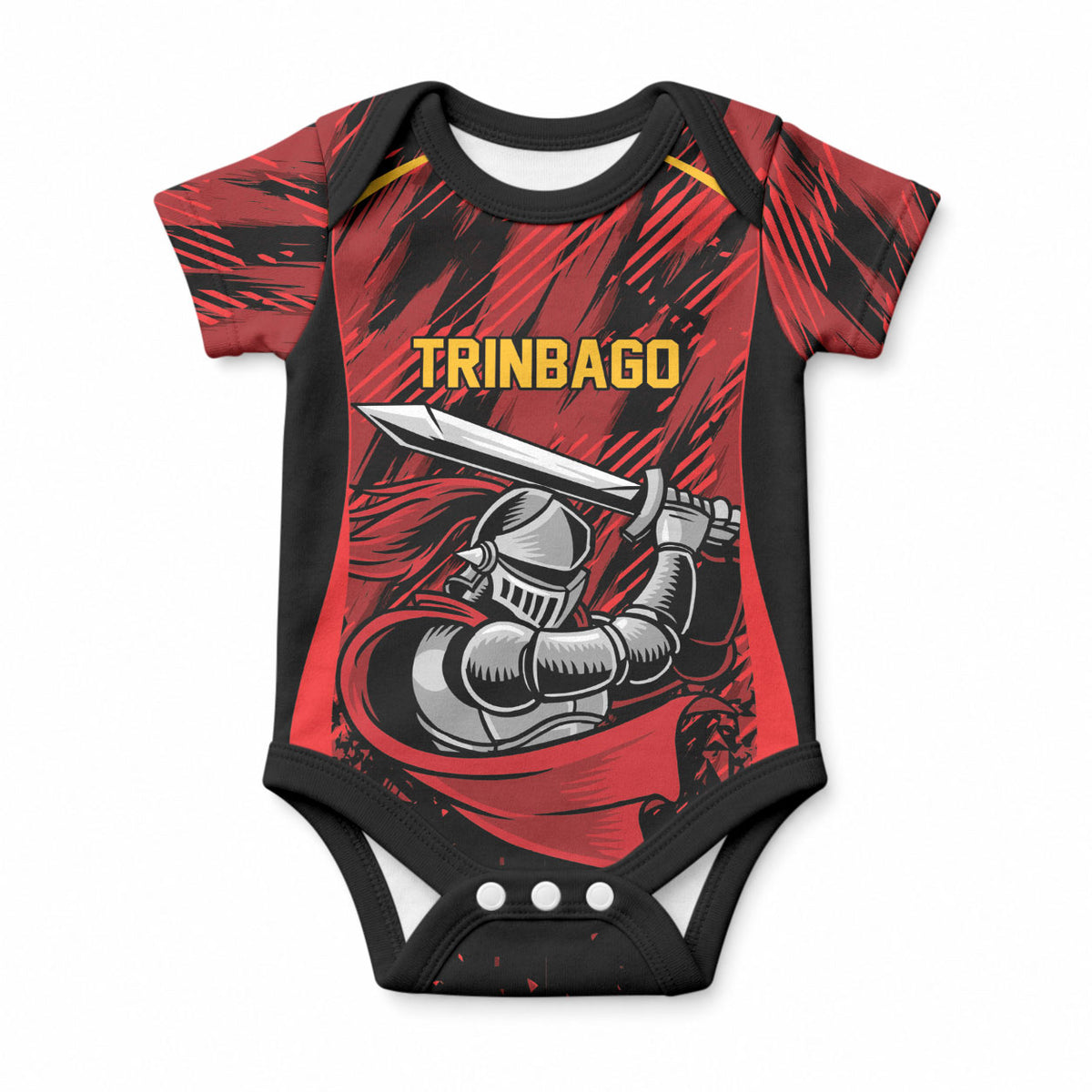 Caribbean Cricket Custom Trinidad and Tobago Baby Onesie Trinbago Knight We Are TKR