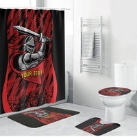 Caribbean Cricket Custom Trinidad and Tobago Bathroom Set Trinbago Knight We Are TKR