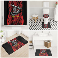 Caribbean Cricket Custom Trinidad and Tobago Bathroom Set Trinbago Knight We Are TKR