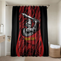 Caribbean Cricket Custom Trinidad and Tobago Bathroom Set Trinbago Knight We Are TKR