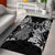 New Zealand Rugby Area Rug Black Haka Dance With NZ Champions History LT9 - Wonder Print Shop