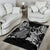 New Zealand Rugby Area Rug Black Haka Dance With NZ Champions History LT9 - Wonder Print Shop