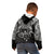 New Zealand Rugby Kid Hoodie Black Haka Dance With NZ Champions History - Wonder Print Shop