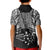 New Zealand Rugby Kid Polo Shirt Black Haka Dance With NZ Champions History - Wonder Print Shop