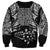 New Zealand Rugby Sweatshirt Black Haka Dance With NZ Champions History - Wonder Print Shop