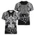New Zealand Rugby Women V Neck T Shirt Black Haka Dance With NZ Champions History - Wonder Print Shop