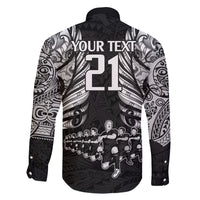 Custom New Zealand Rugby Family Matching Mermaid Dress and Hawaiian Shirt Black Haka Dance With NZ Champions History LT9 - Wonder Print Shop