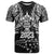 Custom New Zealand Rugby T Shirt Black Haka Dance With NZ Champions History - Wonder Print Shop