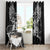 Custom New Zealand Rugby Window Curtain Black Haka Dance With NZ Champions History - Wonder Print Shop