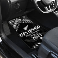 NZ Rugby Car Mats Kapa Opango Maori Haka With Years of The All Black Champions LT9 - Wonder Print Shop
