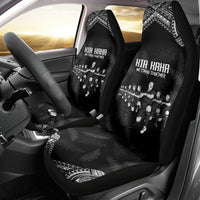 NZ Rugby Car Seat Cover Kapa Opango Maori Haka With Years of The All Black Champions LT9 - Wonder Print Shop