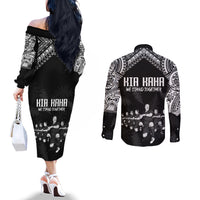 nz-rugby-couples-matching-off-the-shoulder-long-sleeve-dress-and-long-sleeve-button-shirt-kapa-opango-maori-haka-with-years-of-the-all-black-champions