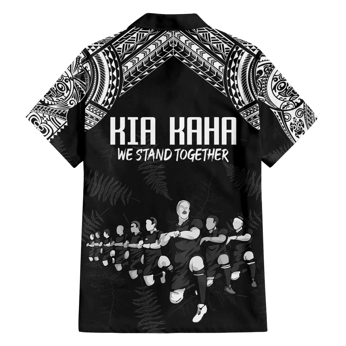 NZ Rugby Family Matching Long Sleeve Bodycon Dress and Hawaiian Shirt Kapa Opango Maori Haka With Years of The All Black Champions LT9 - Wonder Print Shop