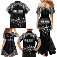 NZ Rugby Family Matching Mermaid Dress and Hawaiian Shirt Kapa Opango Maori Haka With Years of The All Black Champions LT9 - Wonder Print Shop