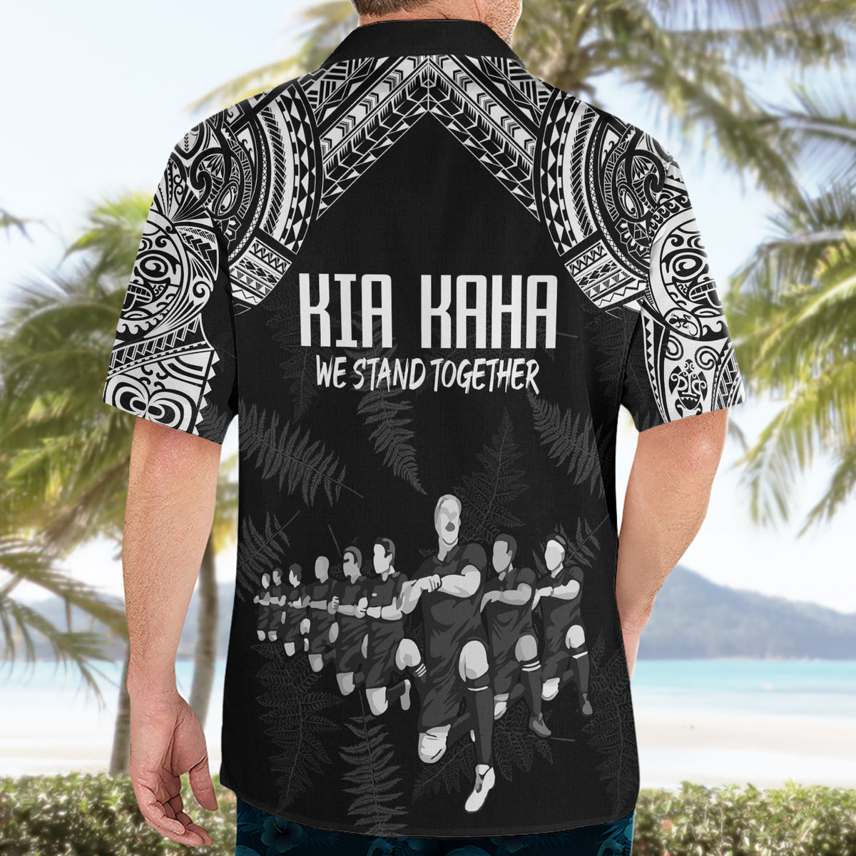 NZ Rugby Hawaiian Shirt Kapa Opango Maori Haka With Years of The All Black Champions - Wonder Print Shop