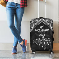 NZ Rugby Luggage Cover Kapa Opango Maori Haka With Years of The All Black Champions - Wonder Print Shop
