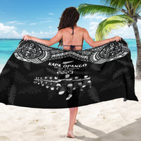 NZ Rugby Sarong Kapa Opango Maori Haka With Years of The All Black Champions - Wonder Print Shop