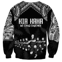 NZ Rugby Sweatshirt Kapa Opango Maori Haka With Years of The All Black Champions - Wonder Print Shop