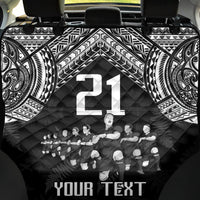 Custom NZ Rugby Back Car Seat Cover Kapa Opango Maori Haka With Years of The All Black Champions LT9 - Wonder Print Shop