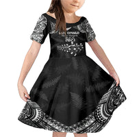 Custom NZ Rugby Family Matching Mermaid Dress and Hawaiian Shirt Kapa Opango Maori Haka With Years of The All Black Champions LT9 - Wonder Print Shop