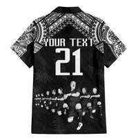 Custom NZ Rugby Family Matching Mermaid Dress and Hawaiian Shirt Kapa Opango Maori Haka With Years of The All Black Champions LT9 - Wonder Print Shop