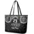 Custom NZ Rugby Leather Tote Bag Kapa Opango Maori Haka With Years of The All Black Champions - Wonder Print Shop