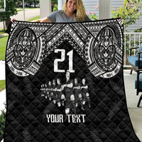 Custom NZ Rugby Quilt Kapa Opango Maori Haka With Years of The All Black Champions - Wonder Print Shop