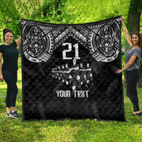 Custom NZ Rugby Quilt Kapa Opango Maori Haka With Years of The All Black Champions - Wonder Print Shop