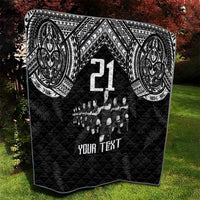 Custom NZ Rugby Quilt Kapa Opango Maori Haka With Years of The All Black Champions - Wonder Print Shop