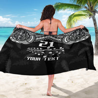 Custom NZ Rugby Sarong Kapa Opango Maori Haka With Years of The All Black Champions - Wonder Print Shop