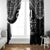 Custom NZ Rugby Window Curtain Kapa Opango Maori Haka With Years of The All Black Champions - Wonder Print Shop