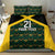 Jamaica Football Custom Bedding Set Black Ethnic Motifs LT9 - Wonder Print Shop