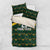 Jamaica Football Custom Bedding Set Black Ethnic Motifs LT9 - Wonder Print Shop