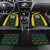 Jamaica Football Custom Car Mats Black Ethnic Motifs LT9 - Wonder Print Shop
