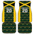 Jamaica Football Custom Car Mats Black Ethnic Motifs LT9 - Wonder Print Shop