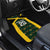 Jamaica Football Custom Car Mats Black Ethnic Motifs LT9 - Wonder Print Shop
