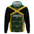 Jamaica Football Custom Hoodie Black Ethnic Motifs - Wonder Print Shop