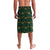 Jamaica Football Custom Lavalava Black Ethnic Motifs - Wonder Print Shop