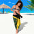 Jamaica Football Custom Sarong Black Ethnic Motifs - Wonder Print Shop