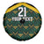 Jamaica Football Custom Spare Tire Cover Black Ethnic Motifs - Wonder Print Shop