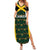 Jamaica Football Custom Summer Maxi Dress Black Ethnic Motifs - Wonder Print Shop