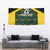 Jamaica Football Custom Tapestry Black Ethnic Motifs - Wonder Print Shop