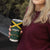 Jamaica Football Custom Tumbler Cup Black Ethnic Motifs - Wonder Print Shop