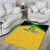 Jamaica Football Custom Area Rug Gold Ethnic Motifs LT9 - Wonder Print Shop