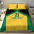 Jamaica Football Custom Bedding Set Gold Ethnic Motifs LT9 - Wonder Print Shop