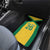 Jamaica Football Custom Car Mats Gold Ethnic Motifs LT9 - Wonder Print Shop