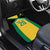 Jamaica Football Custom Car Mats Gold Ethnic Motifs LT9 - Wonder Print Shop