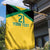Jamaica Football Custom Garden Flag Gold Ethnic Motifs - Wonder Print Shop