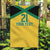 Jamaica Football Custom Garden Flag Gold Ethnic Motifs - Wonder Print Shop